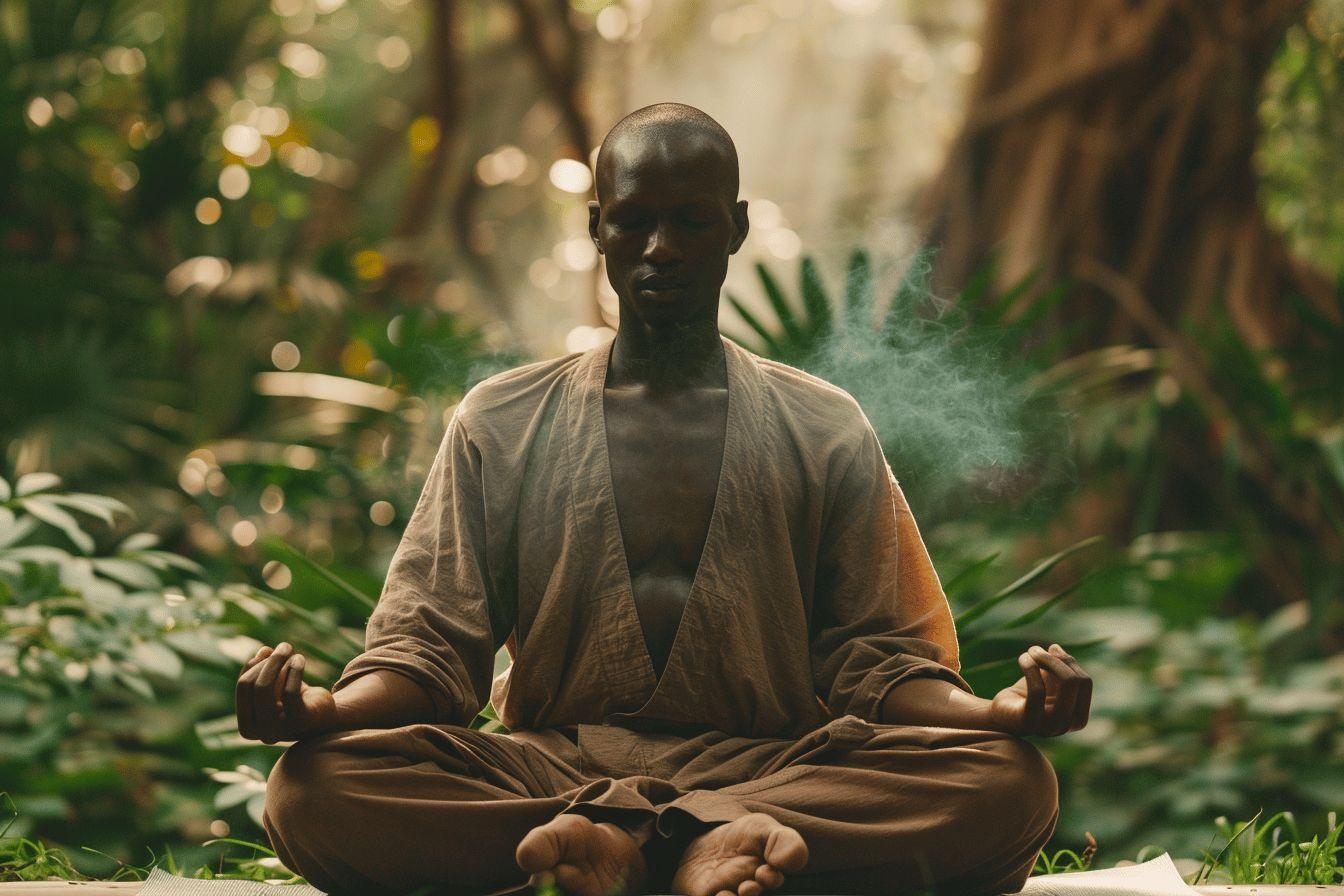 Position lotus complète : posture de yoga pour la méditation et la flexibilité