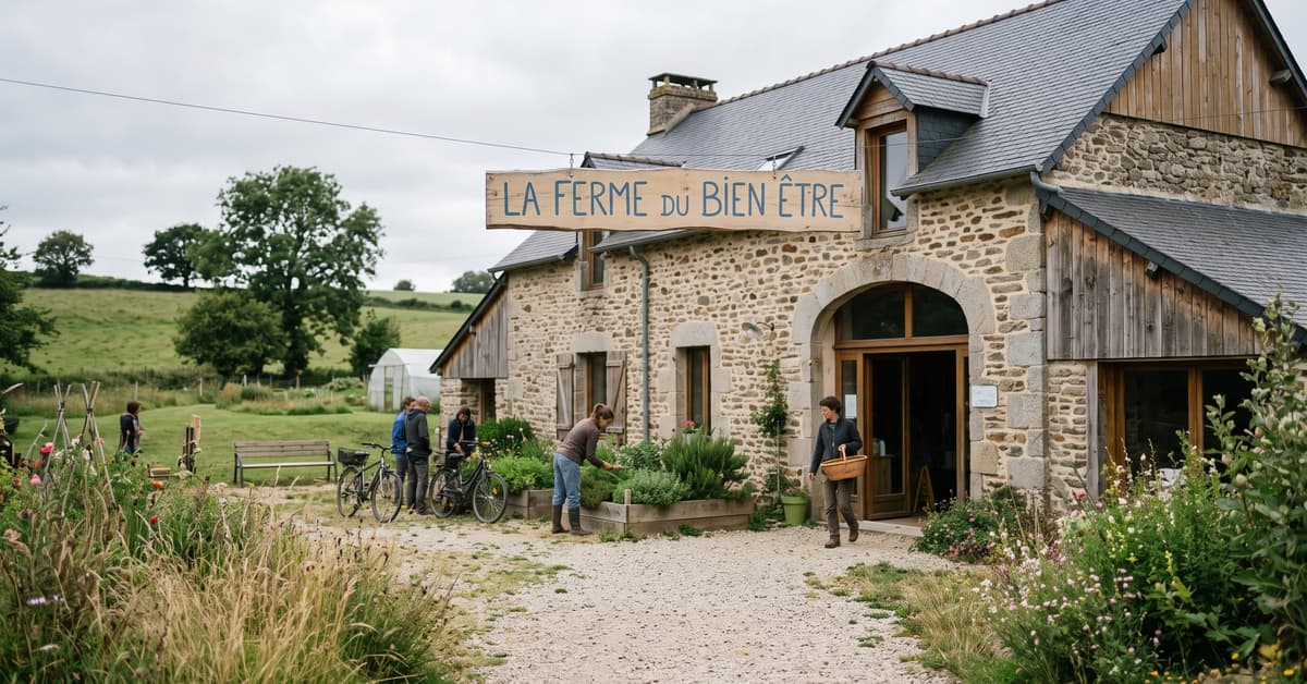 La Ferme du Bien-Être : vie rurale authentique et sérénité à la campagne