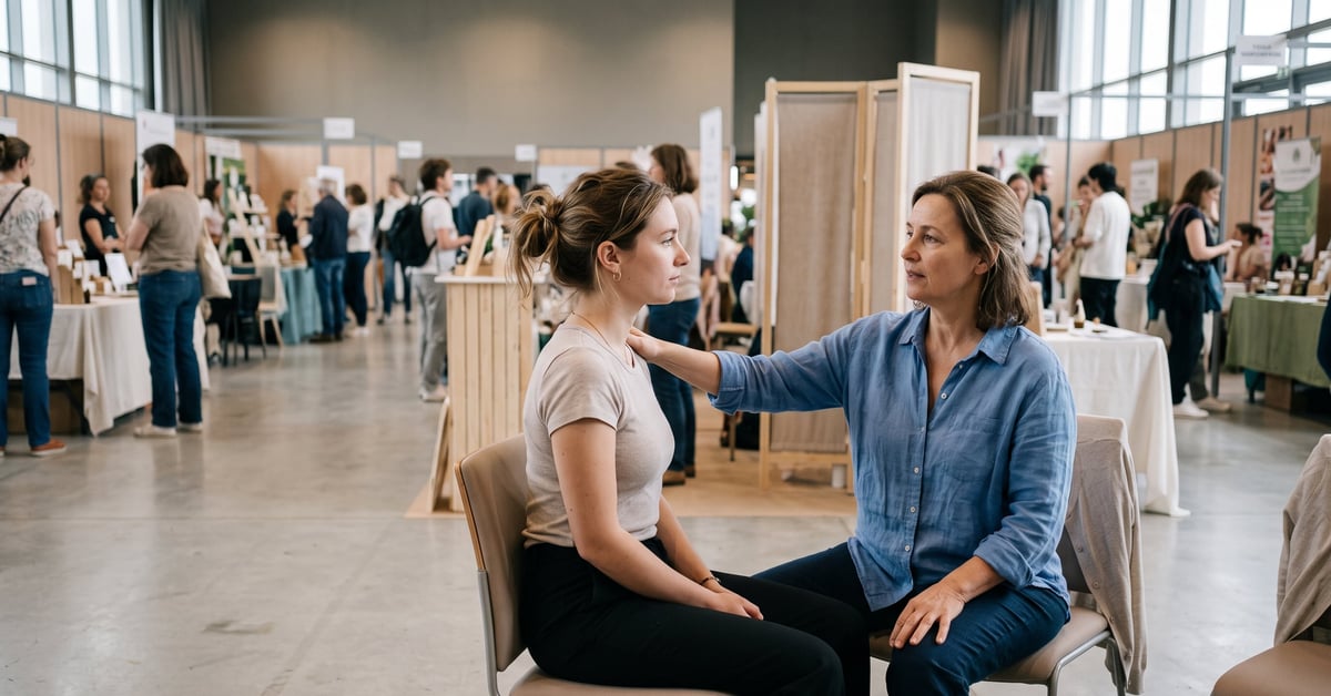 Salon bien-être moderne et apaisant pour se ressourcer et prendre soin de soi