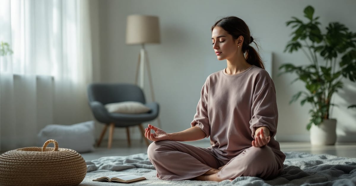 Musique de méditation et relaxation : ambiance zen avec casque audio et bols tibétains
